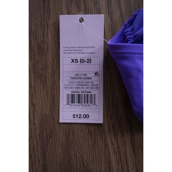Wild Fable Women's Scoop Front Bralette Bikini Top | Purple | XS | NWT - Picture 5 of 7